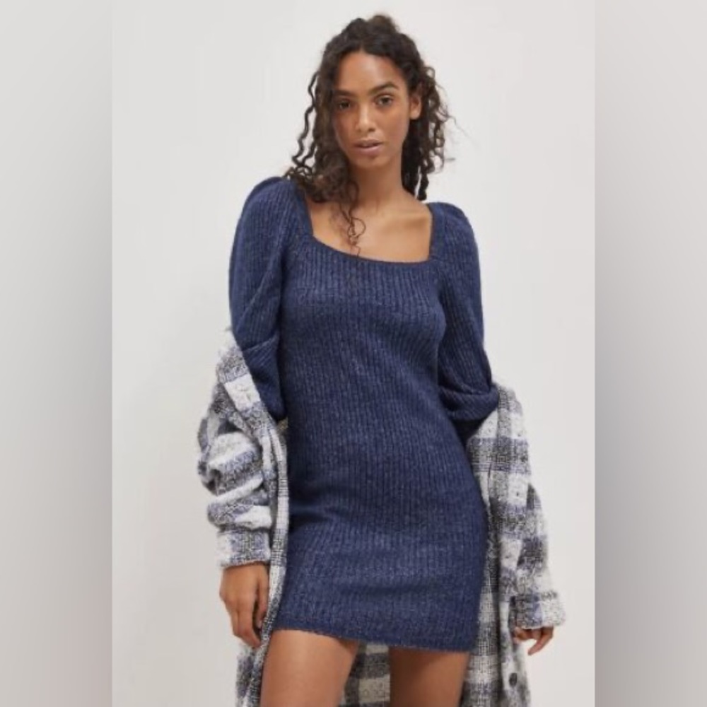 Anthropologie Asha Shimmer Mini Dress